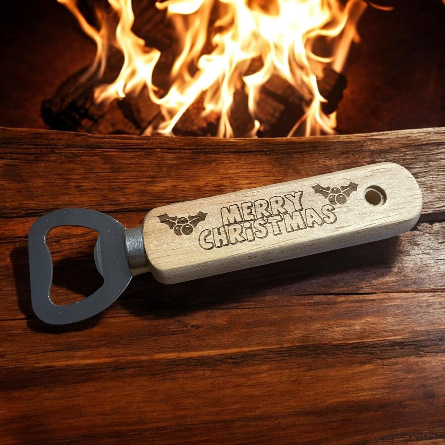 Christmas Wooden Beer Bottle Opener | Ashton and Finch