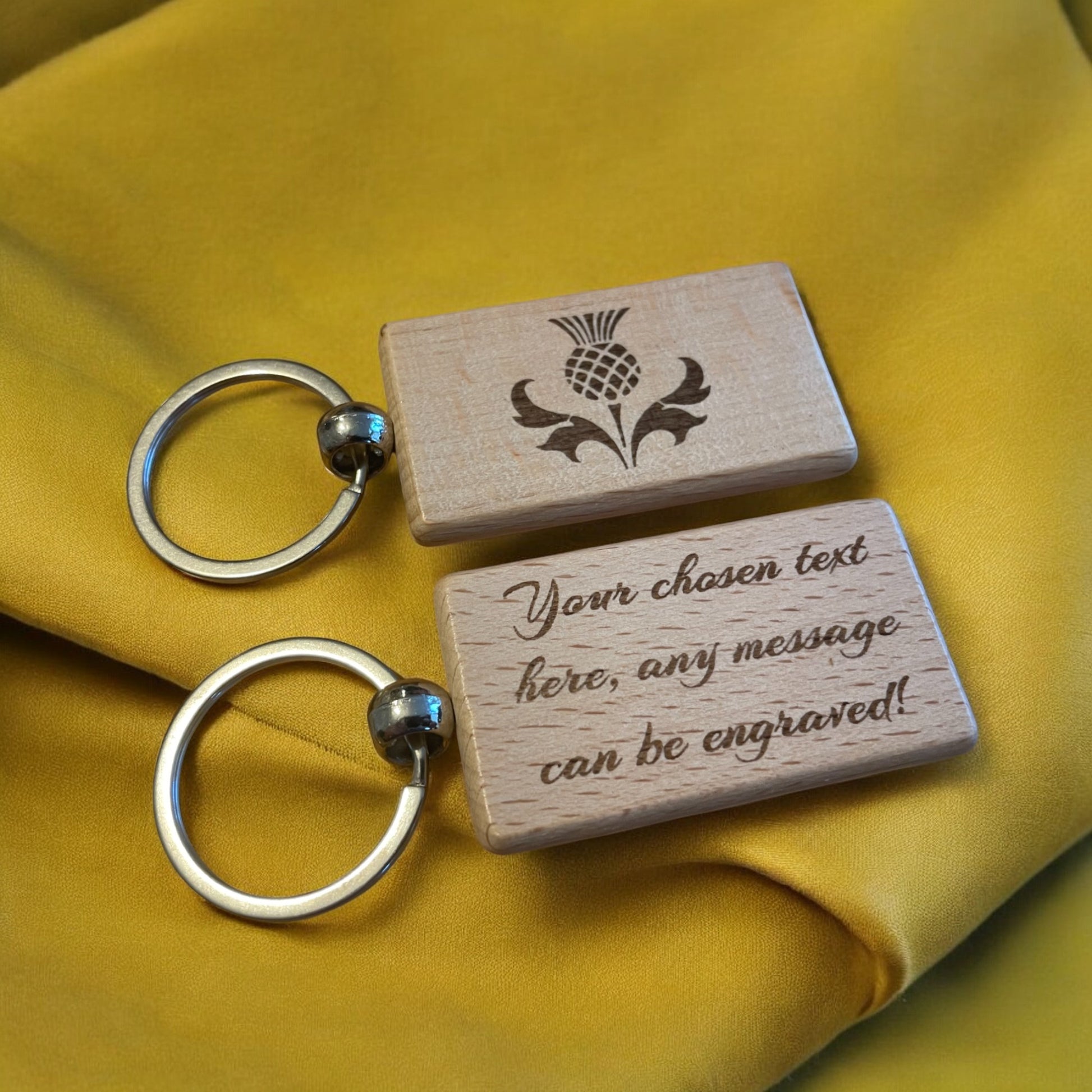 Personalised Scottish Keyring | Ashton and Finch