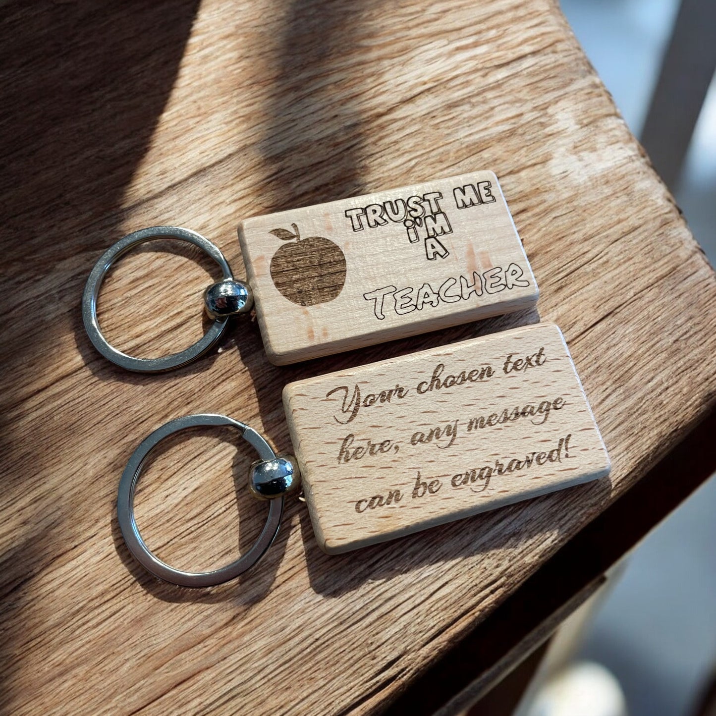 Personalised Teacher Keyring | Ashton and Finch