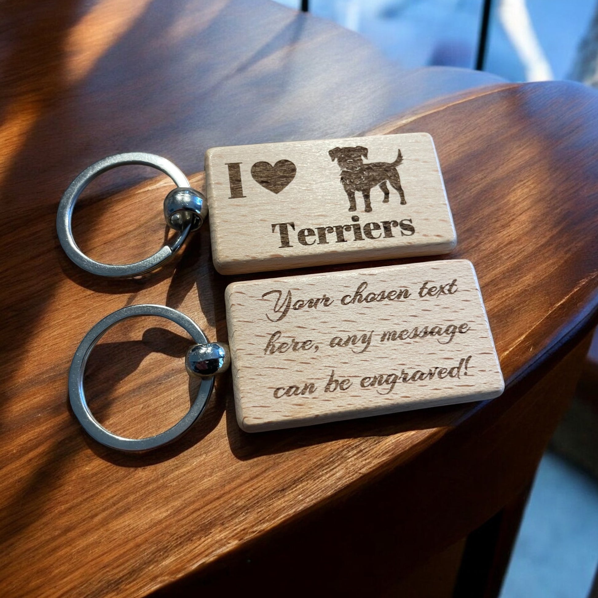 Personalised Terriers Keyring | Ashton and Finch