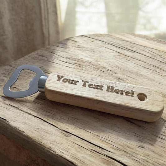 Personalised Wooden Beer Bottle Opener | Ashton and Finch