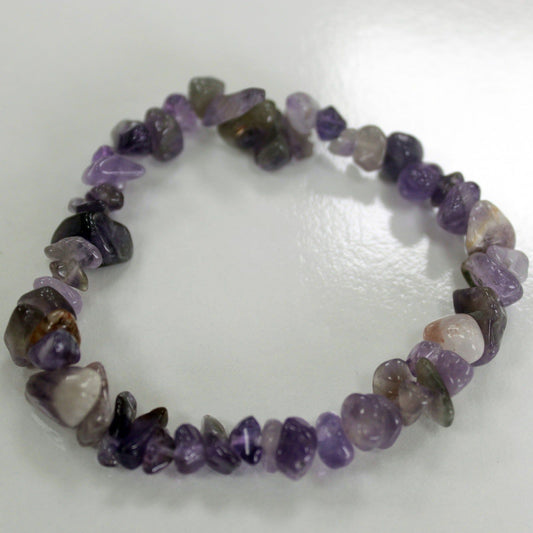 Amethyst Chipstone Bracelet - Ashton and Finch