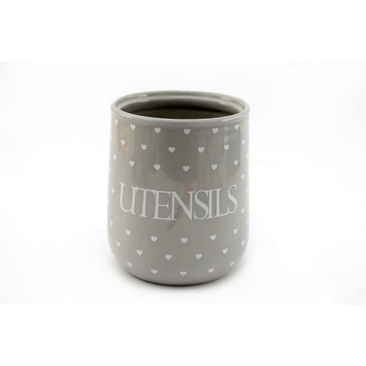 Hearts Design Utensil Holder - Ashton and Finch