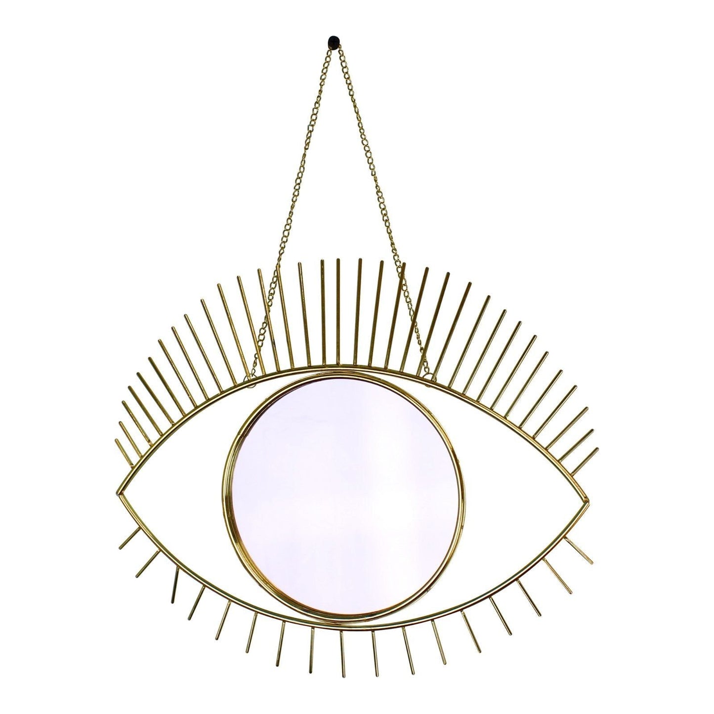 Gold Metal Eye Mirror - Ashton and Finch