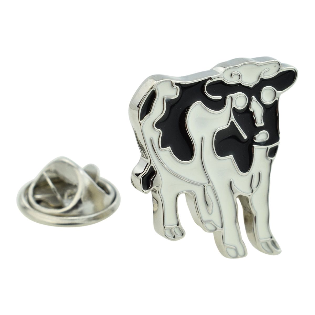 Friesian Dairy Cow Lapel Pin Badge - Ashton and Finch