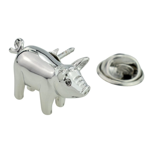 Pig Lapel Pin Badge - Ashton and Finch