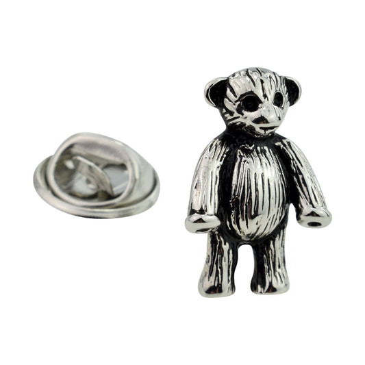 Teddy Bear Lapel Pin Badge - Ashton and Finch