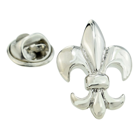 Fleur de Lys Lapel Pin Badge - Ashton and Finch