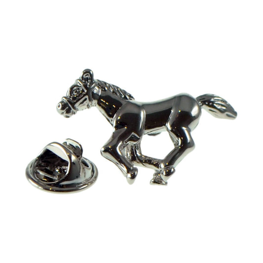 Galloping Horse Lapel Pin Badge - Ashton and Finch