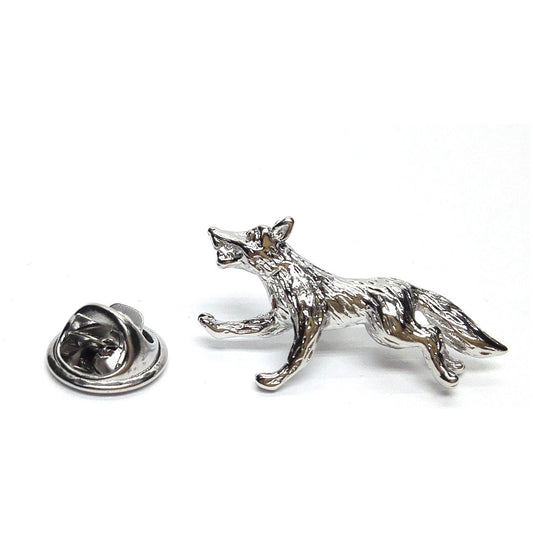 Running Fox Lapel Pin Badge - Ashton and Finch