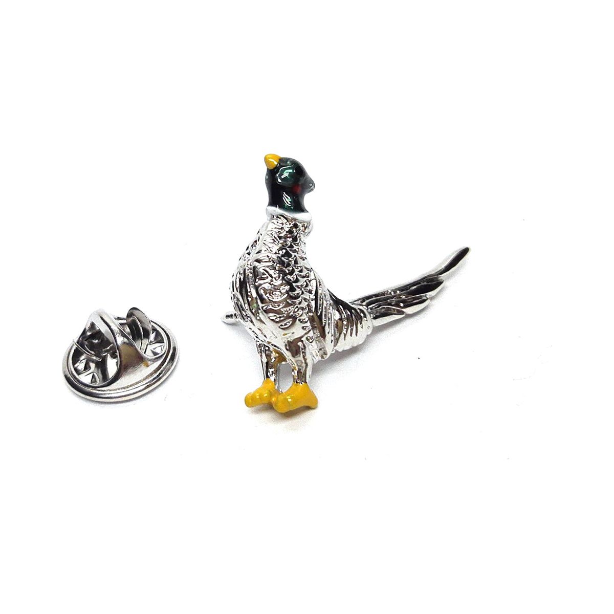 Pheasant Lapel Pin Badge - Ashton and Finch