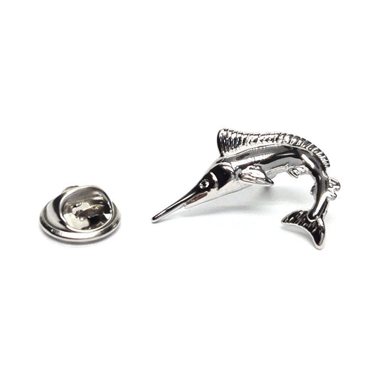 Marlin Swordfish Lapel Pin Badge - Ashton and Finch