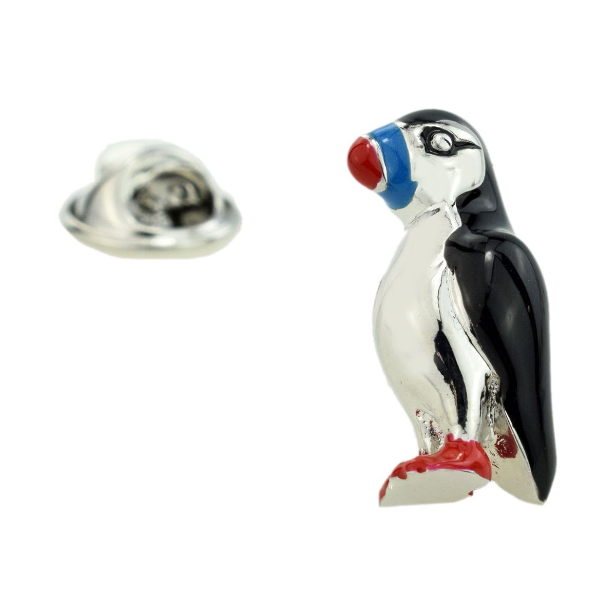 High Detailed Puffin Lapel Pin Badge - Ashton and Finch