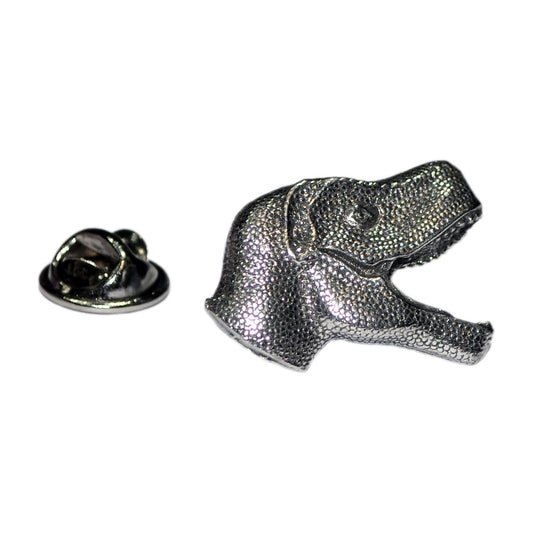 High Detail T Rex Head Lapel Pin Badge - Ashton and Finch