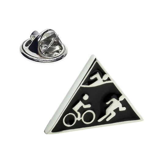 Triathlon Lapel Pin Badge - Ashton and Finch