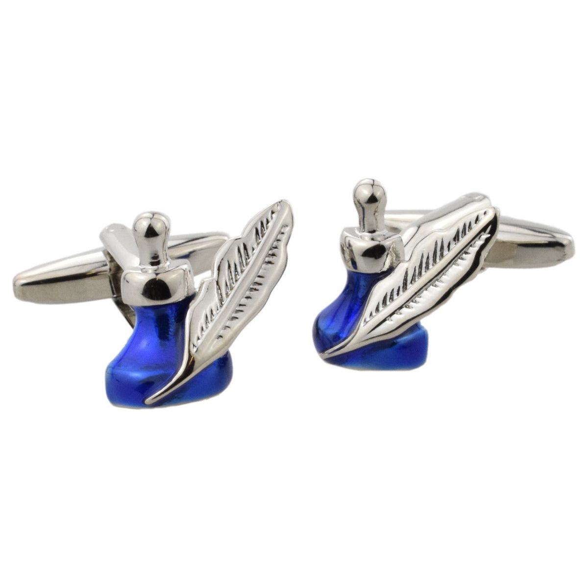 Ink bottle Quill Pen Cufflinks - Ashton and Finch