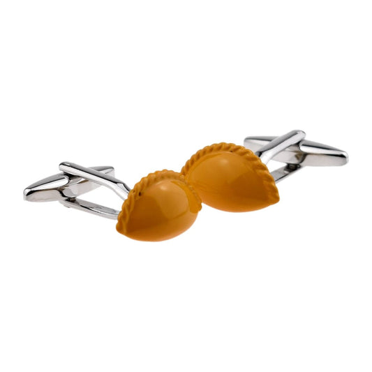 Fun Cornish Pasty Design Cufflinks - Ashton and Finch