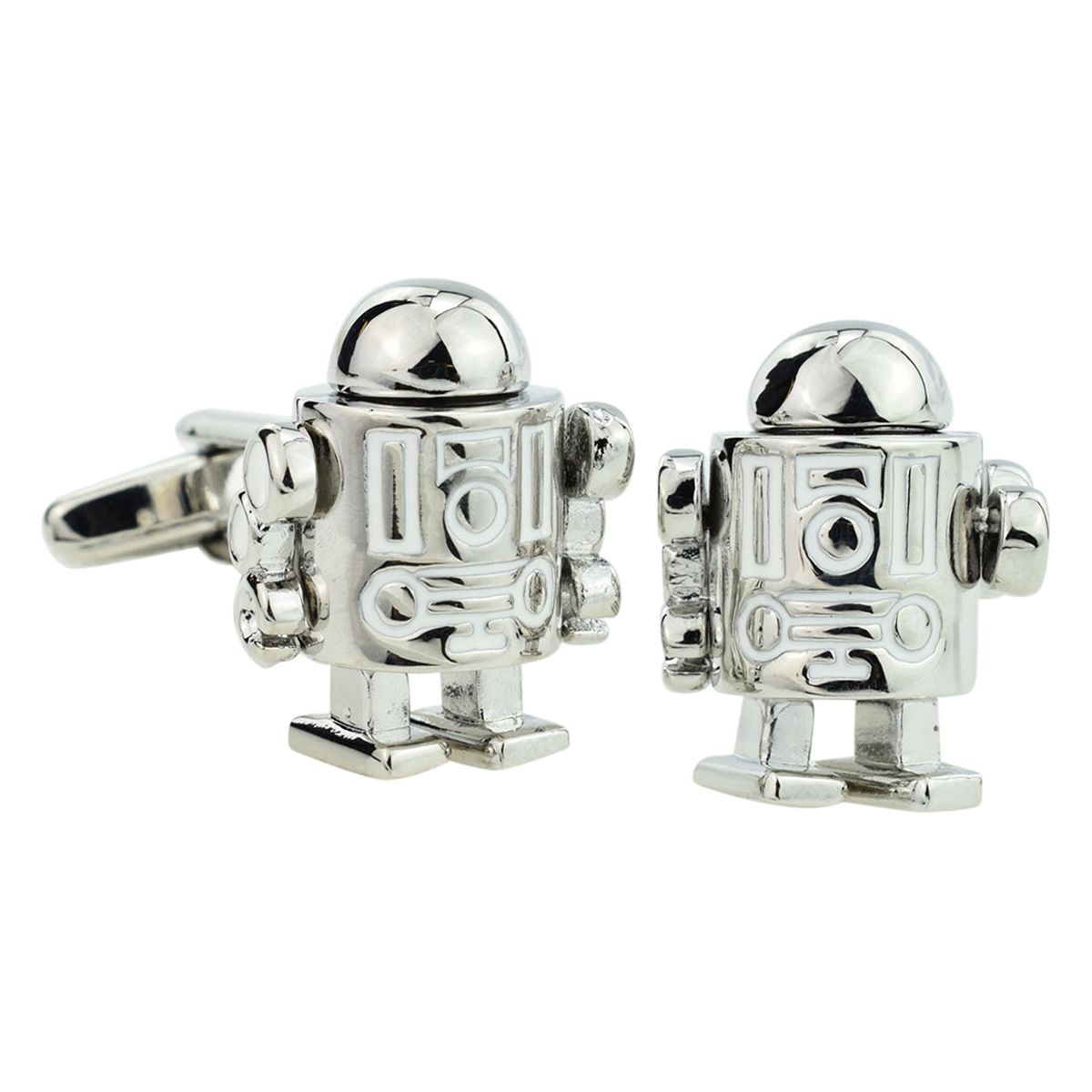 Retro Robot with Articulated Moving Arms & Legs Cufflinks - Ashton and Finch