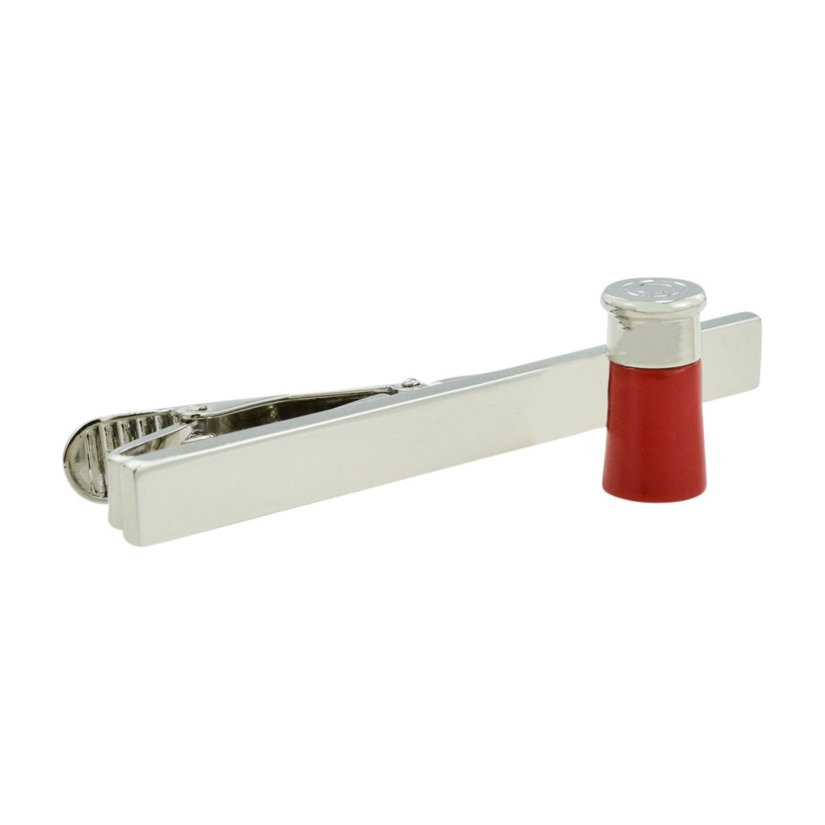 Red Shotgun Shell Tie Clip - Ashton and Finch