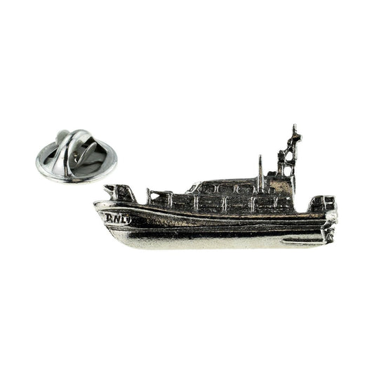 Lifeboat Pewter Pin Badge - Ashton and Finch