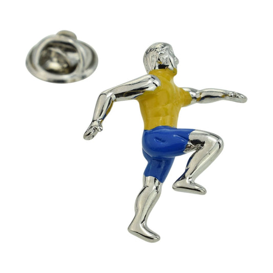 Running Athlete Lapel Pin Badge - Ashton and Finch