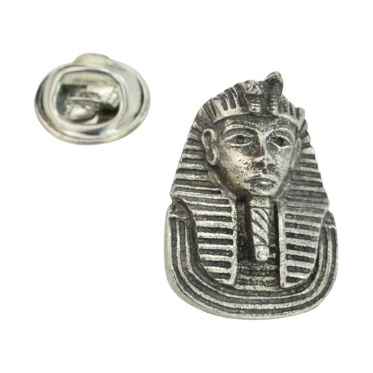 King Tutankhamun Mask Lapel Pin Badge - Ashton and Finch