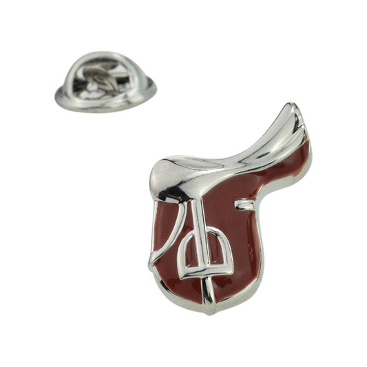 Horse Riding Saddle Lapel Pin Badge - Ashton and Finch