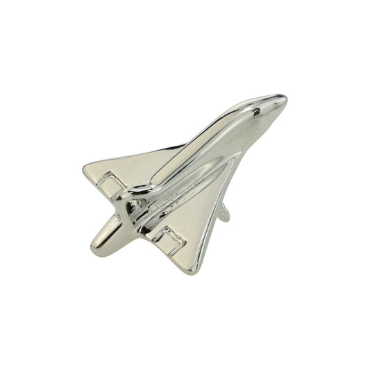 Modern Jet Plane Lapel Pin Badge - Ashton and Finch