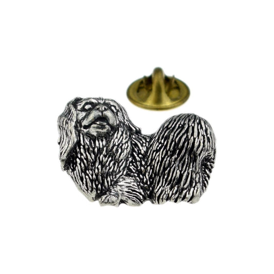 Pekingese, Dog English Pewter Lapel Pin Badge - Ashton and Finch