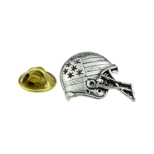 NFL USA American Football Helmet Pewter Lapel Pin Badge - Ashton and Finch