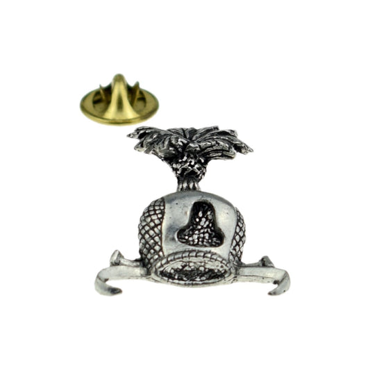 Falcon Hood, Hawks English Pewter Lapel Pin Badge - Ashton and Finch