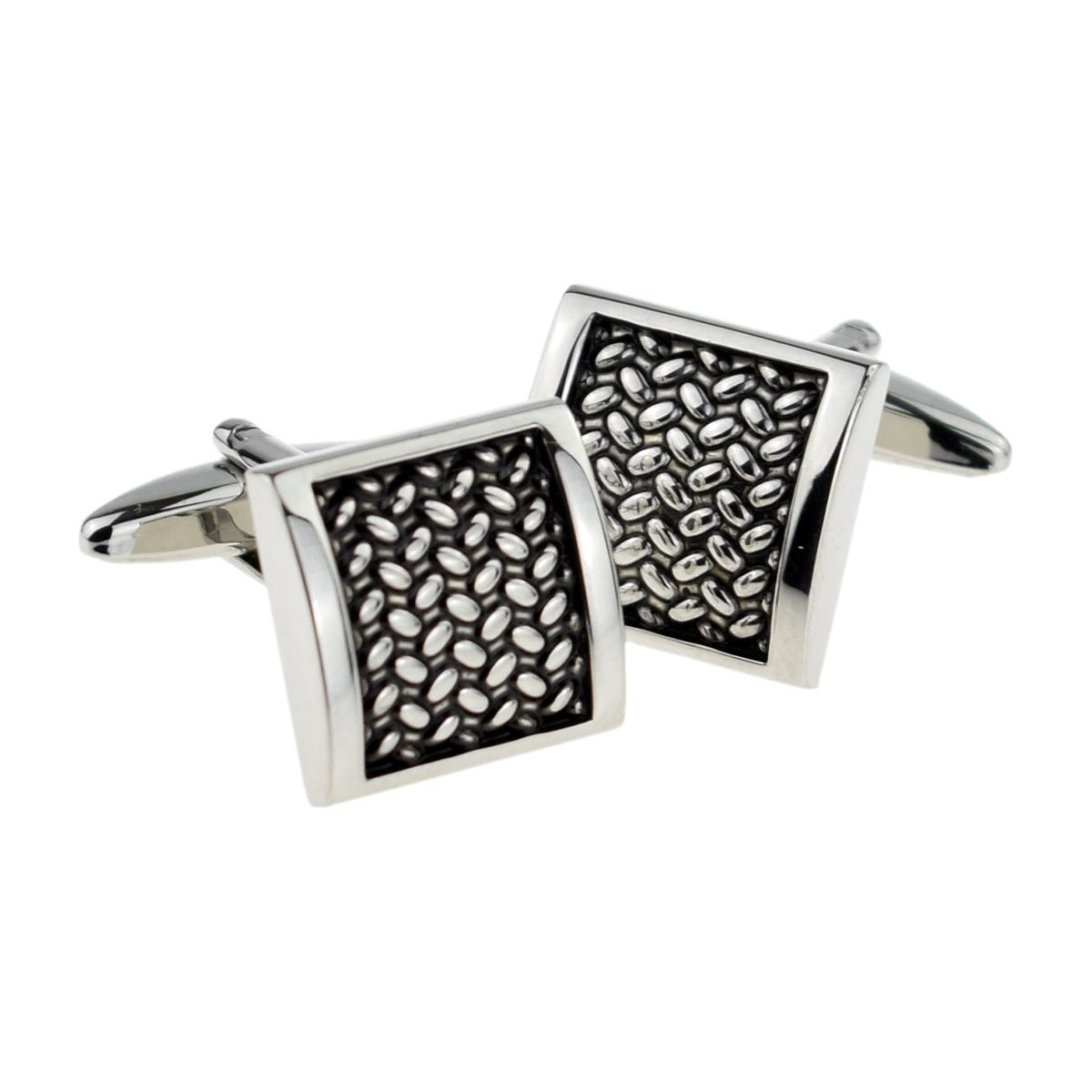 Square Stud Pattern Cufflinks - Ashton and Finch