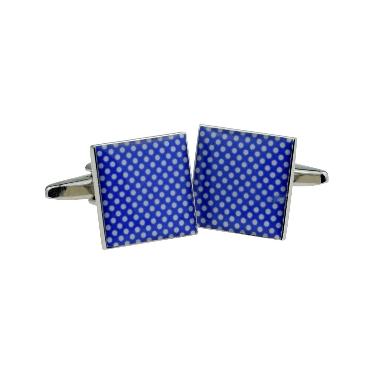 Purple & White Polka Dot Cufflinks - Ashton and Finch