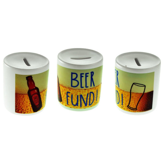 Beer Fund Ceramic Money Box - Ashton and Finch