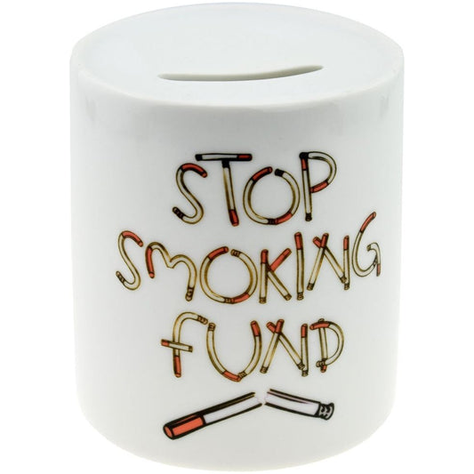 Stop Smoking Fund Ceramic Money Box - Ashton and Finch